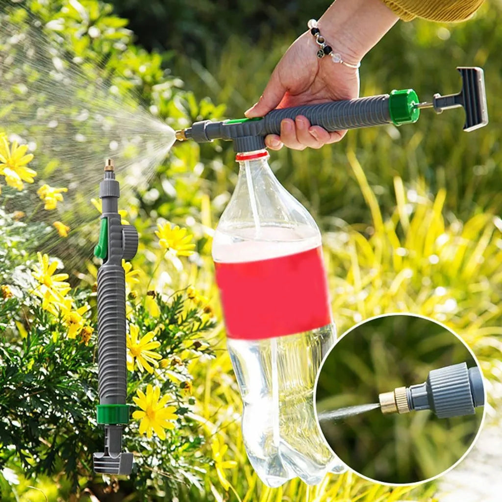 Universal watering sprayer nozzle attachment with 30cm tube for beverage bottles