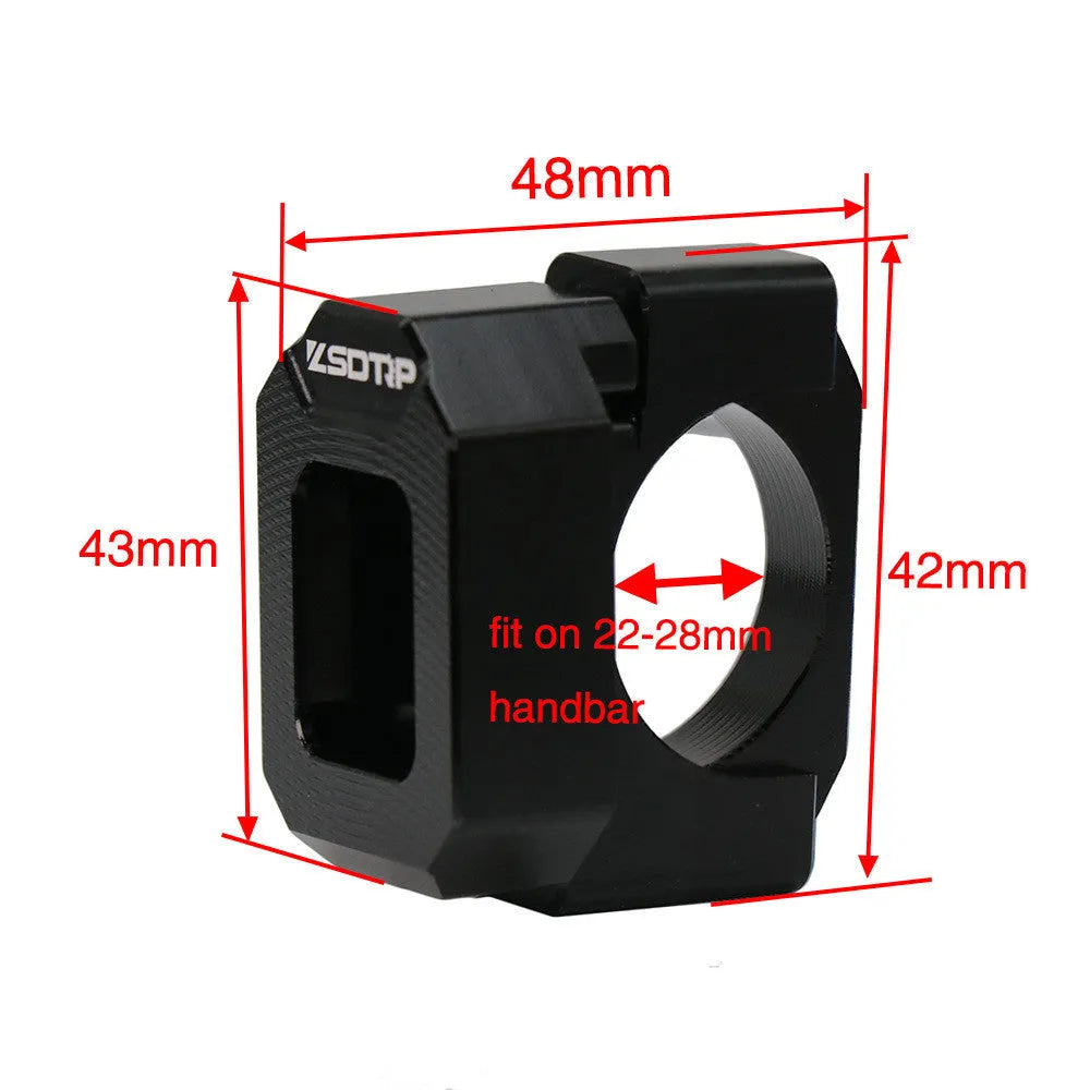 Gear position display digital counter with black shell and red LED letters