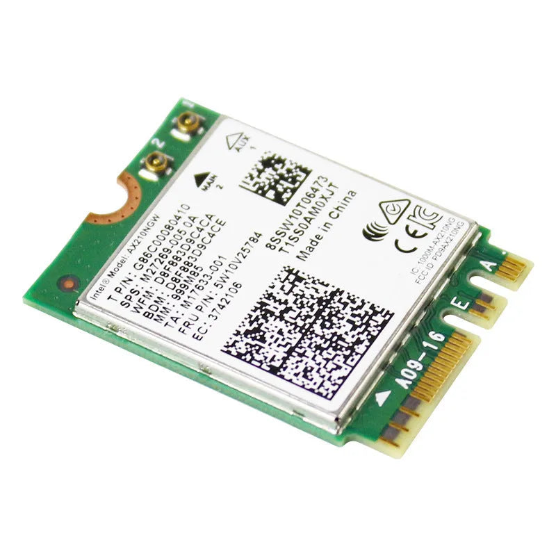 EDUP AX210 Wi-Fi 6E green PCI wireless network card for laptop internal installation