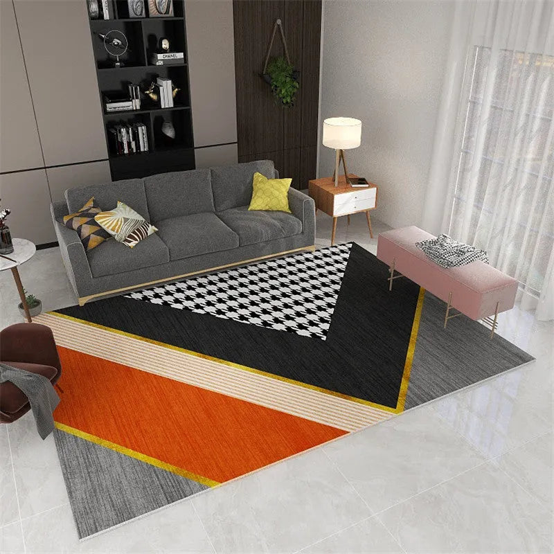 Nordic rectangle carpet with viscose fibre, available in size 200x300cm, colour Simplicity