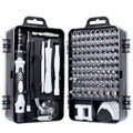 135-in-1 mobile phone and watch repair screwdriver set with S2 steel bits and handle options