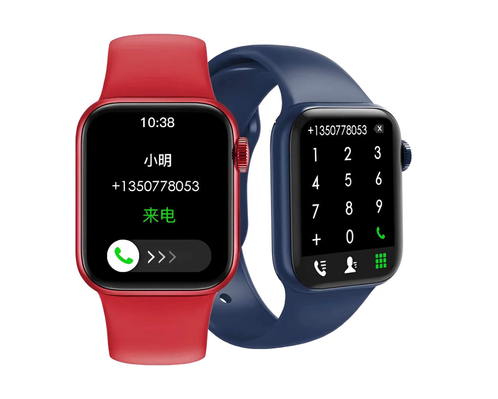M16Plus upgraded smart watch with grey zinc alloy case, rotary encoder, and 1.8 inch screen on wrist.
