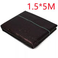 Black PE composite woven weed-proof cloth for farmland and greenhouse weed suppression in multiple sizes