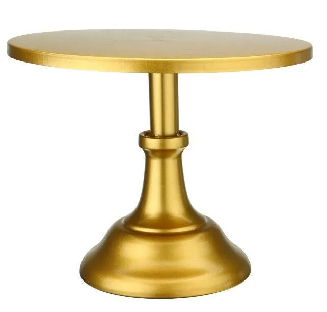 Three-tier black dessert tray with 25cm removable cake stand sections