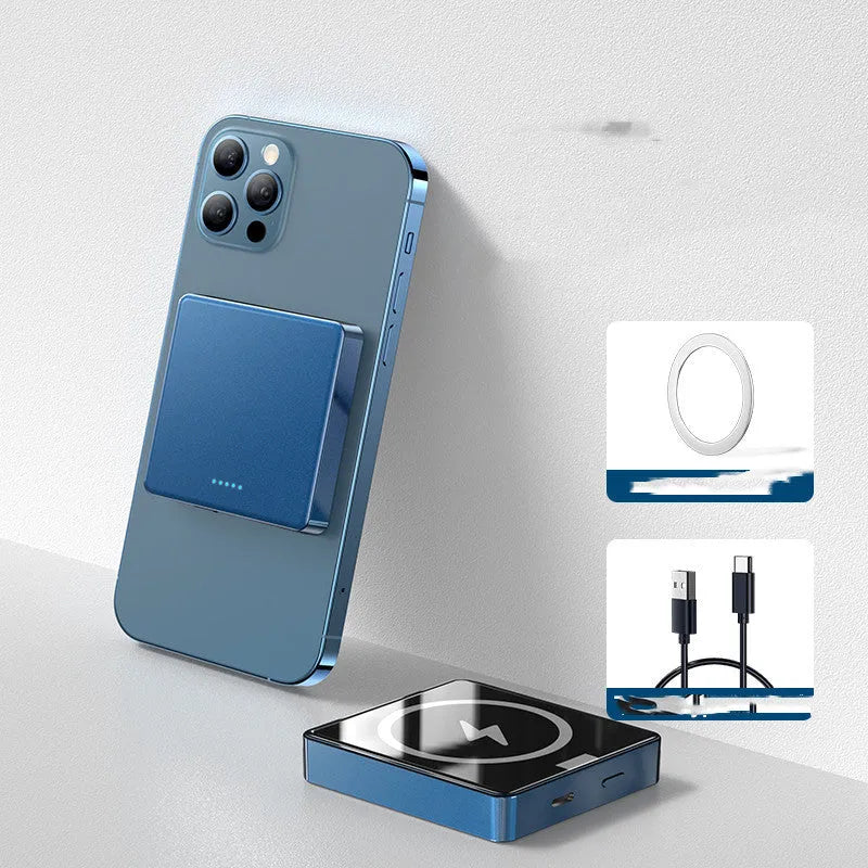 Magnetic wireless power bank compatible with Apple MagSafe 15W fast charging 10000mAh