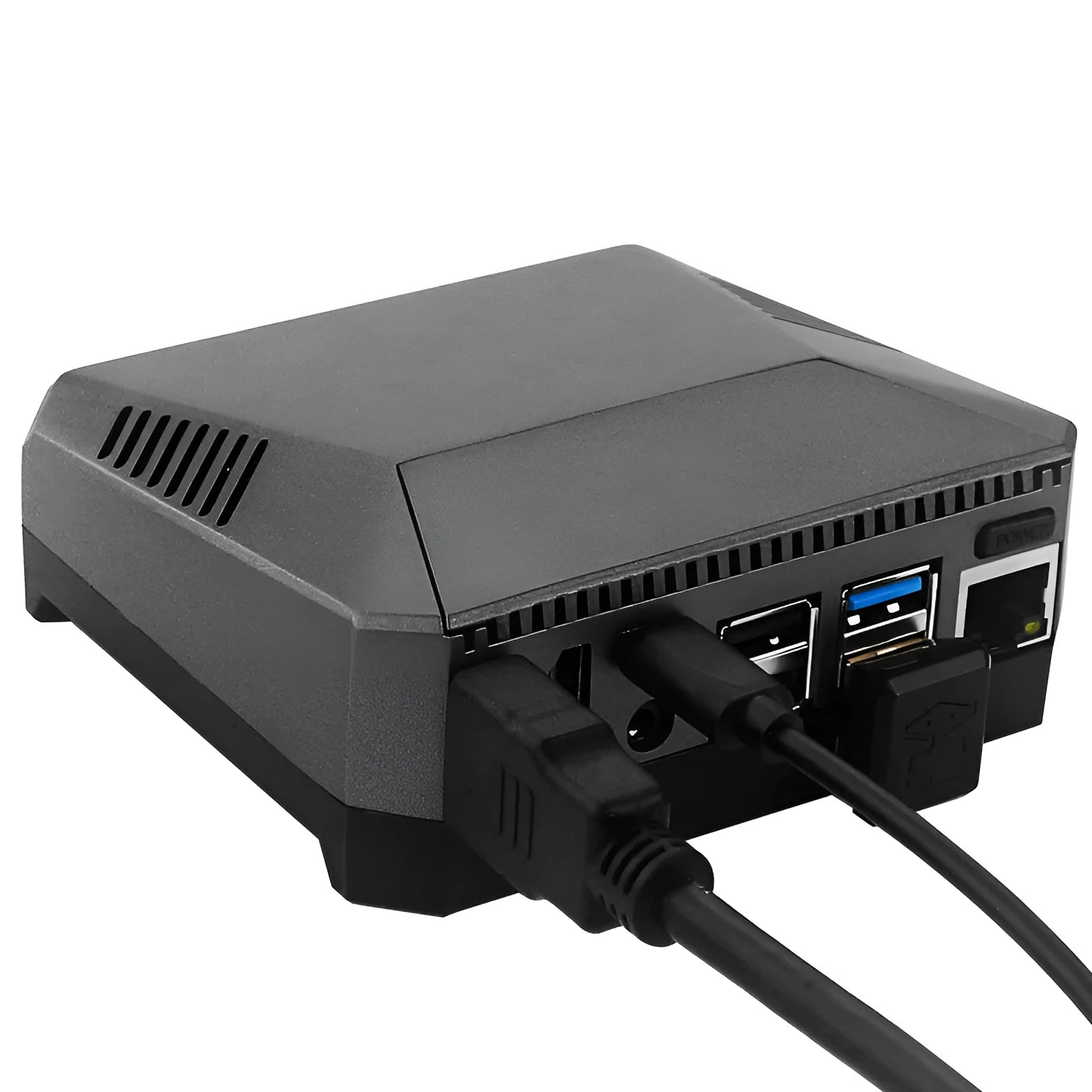 Aluminium cooling case with fan for M.2 SSD hard drive expansion board