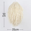 Rattan pine cone design chandelier with adjustable height up to 1 metre and 300mm diameter