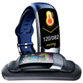 Smart bracelet with heart rate, blood pressure and sleep tracking, 30m waterproof rating