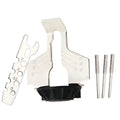 Silver metal electric chain grinding accessory for bandsaw blades with 100 teeth