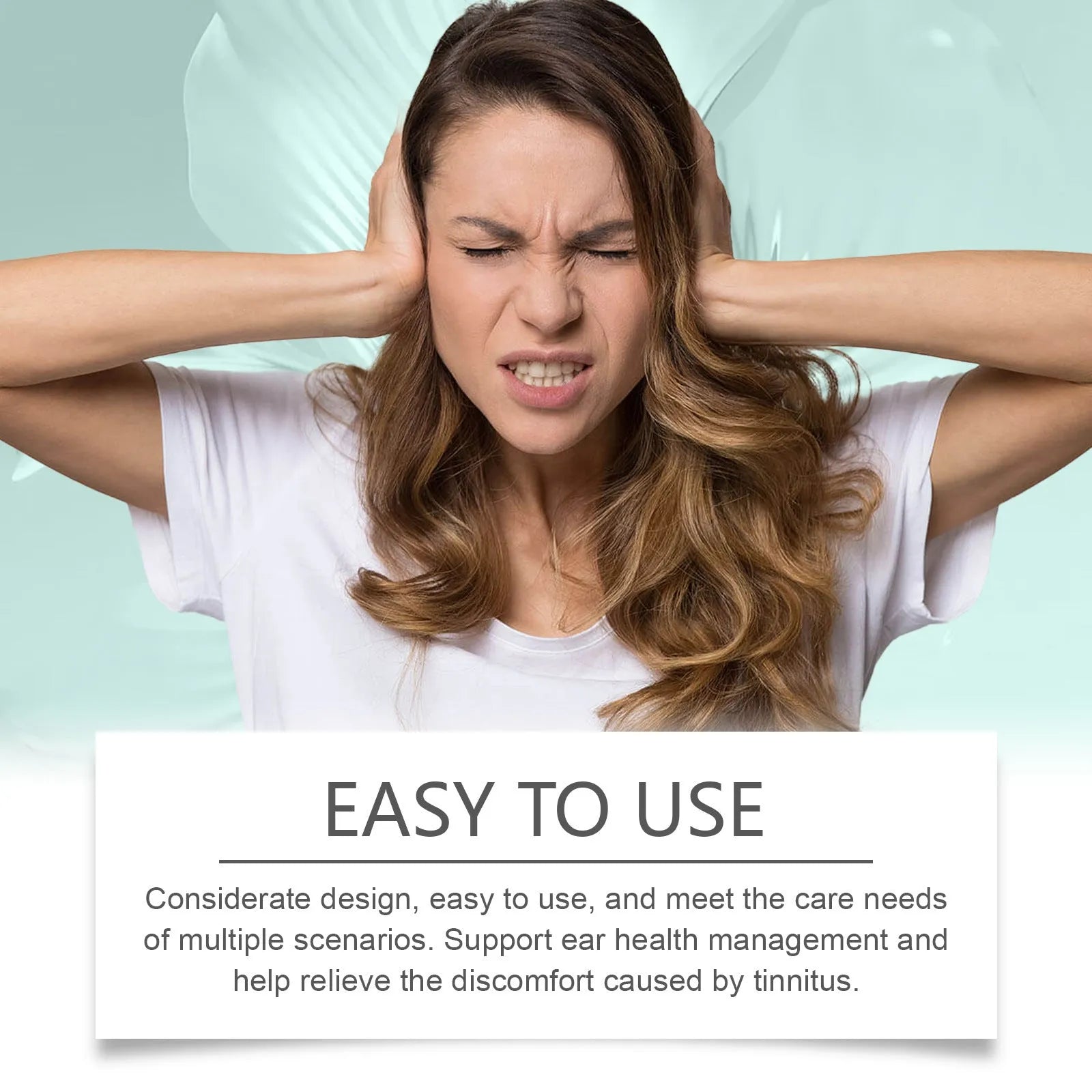 30ml bottle of gentle ear drops for daily cleaning and moisturising to improve comfort