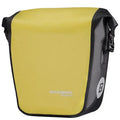 Bicycle waterproof bag made from nylon cloth and waterproof fabric in black colour for cycling storage
