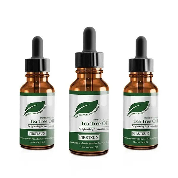 Firstsun Tea Tree Essential Oil 10ML bottle for face moisturising, water-based formula with tea tree