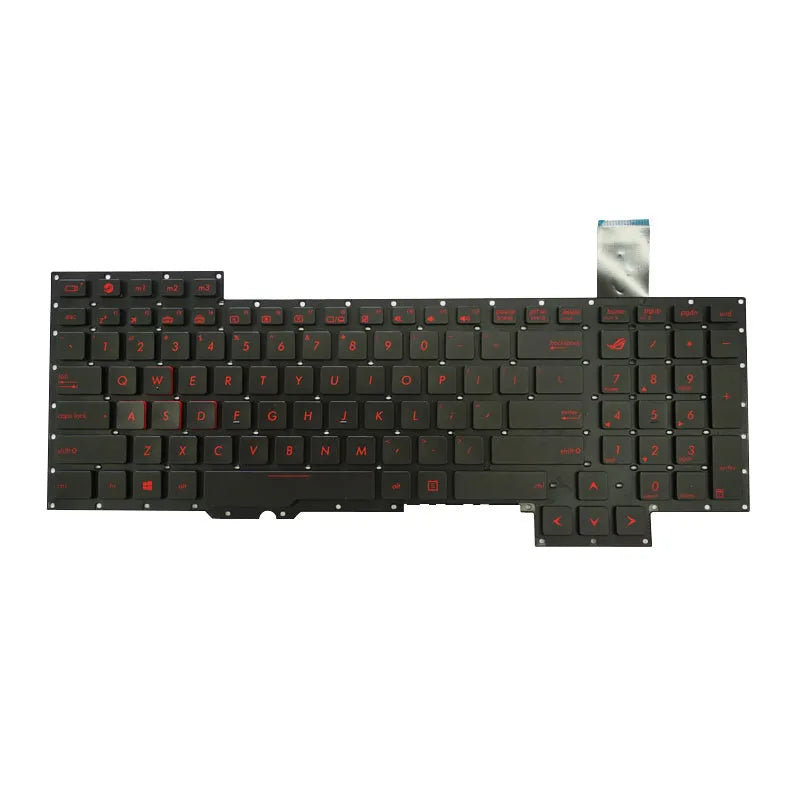 Black notebook wired keyboard with PS/2 connection cable and multimedia function keys