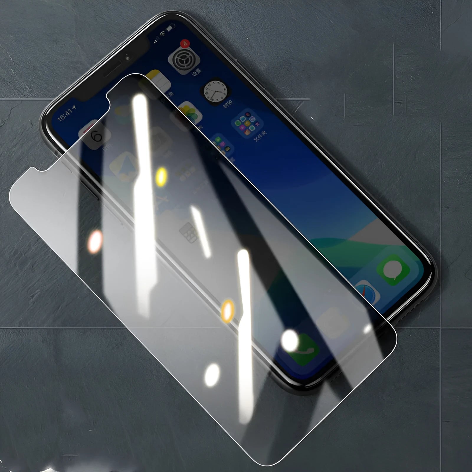 9D tempered glass privacy screen protector for iPhone models X to 11 Pro Max