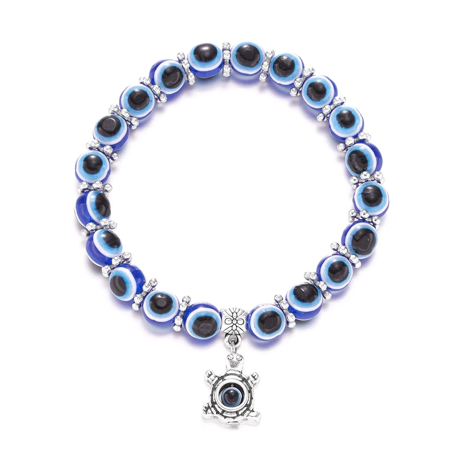 Geometric unisex alloy bracelet with baking varnish finish in ethnic style featuring owl design option