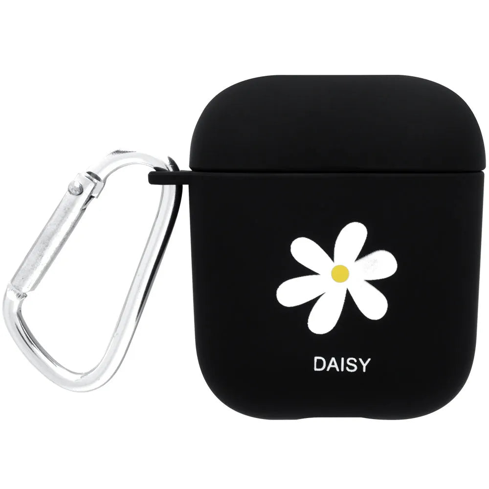 AirPods case cover in PC plastic with decorative styles compatible with iPhone wireless headsets