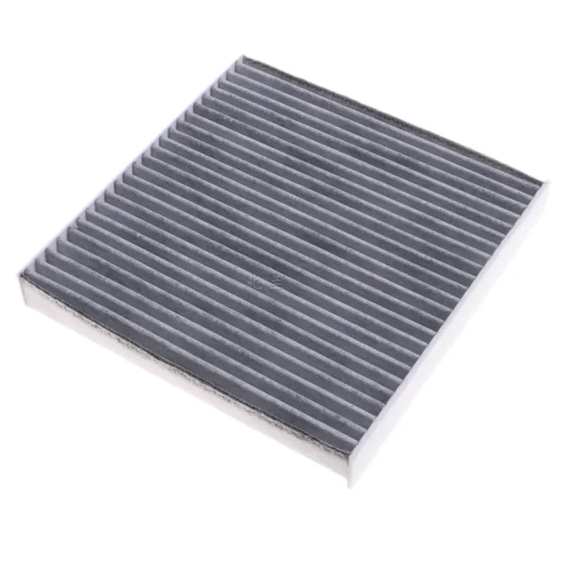 Grey Geely air conditioning filter element measuring 215mm by 210mm by 30mm