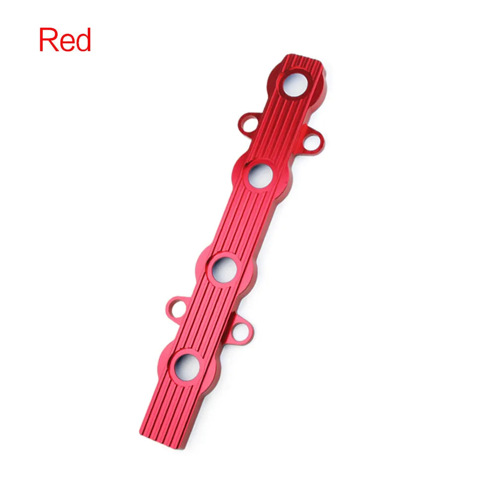 Aluminium alloy engine hood replacement panel with colour and hole configuration options