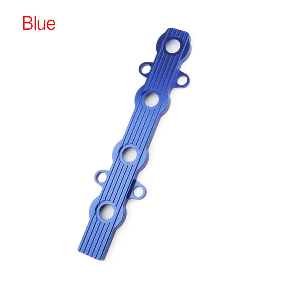 Aluminium alloy engine hood replacement panel with colour and hole configuration options