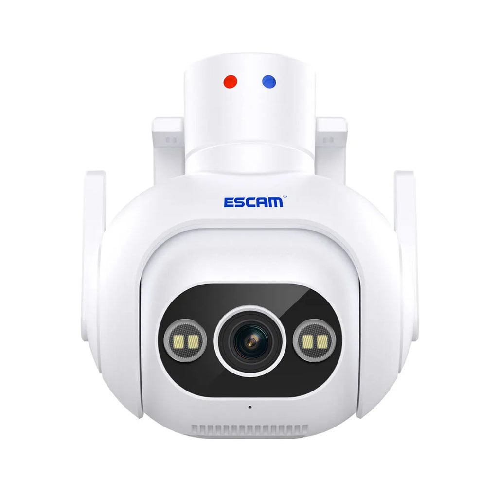 Smart colour night vision security camera with 4MP resolution and IP66 waterproof rating