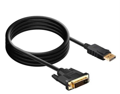DP to DVI cable adapter cable 1.8 metres copper wire for computer monitor connection