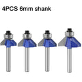 Hard alloy angle cutter for woodworking with 13mm blade diameter and 59mm length