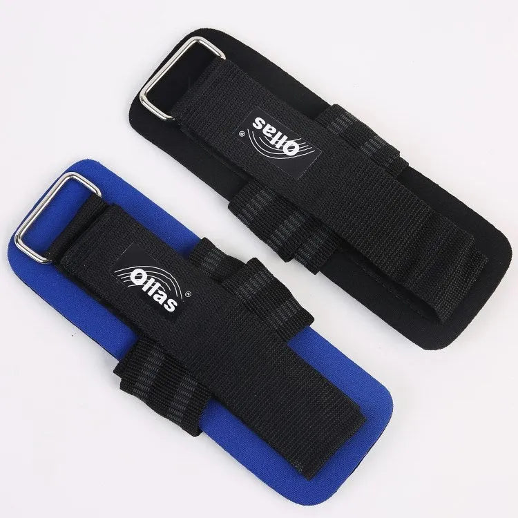 Athletic Wristguards Booster Stripe wrist protector in black with adjustable strap and grip aid design