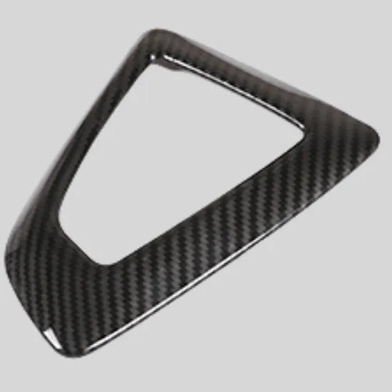 BMW carbon fibre pattern gear selector base frame trim panel for 1 2 3 4 Series