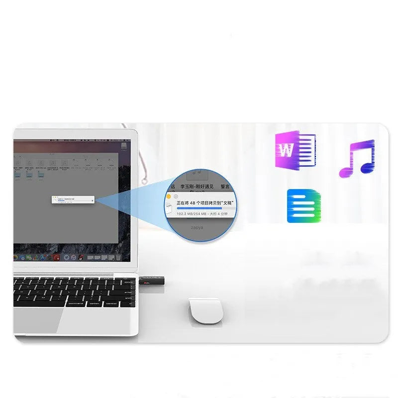 Black USB car FM Bluetooth receiver for wireless audio streaming