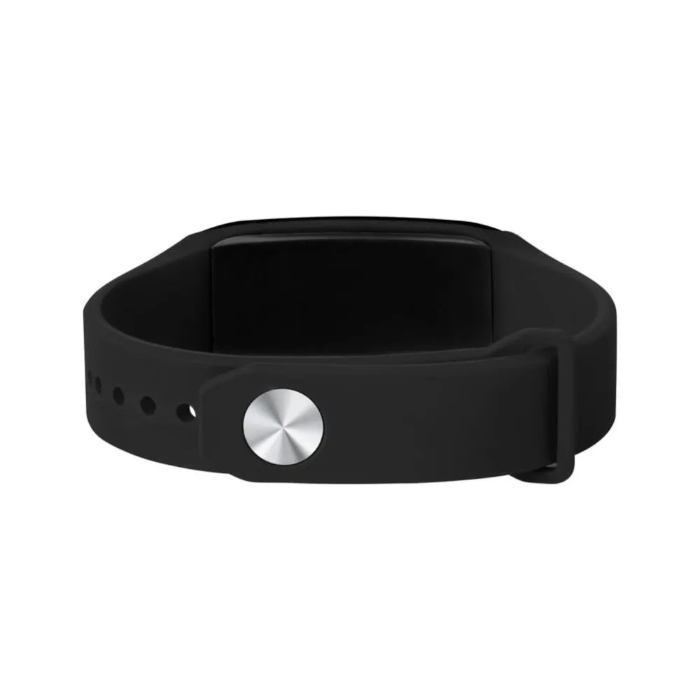 EDAL K18 black smart wristband camera showing wearable design on wrist
