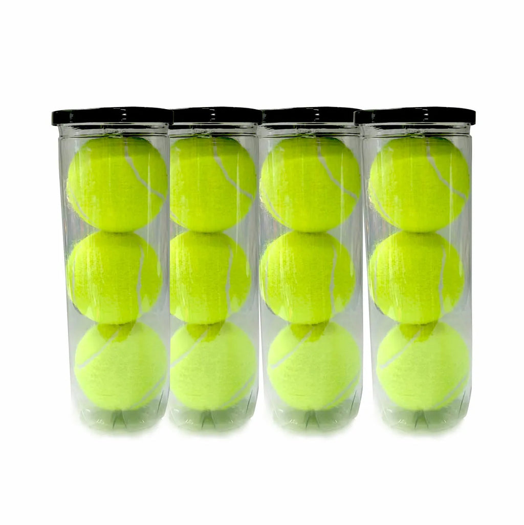High elasticity durable training tennis rubber barrel ball in green, orange, pink, rose red colour options