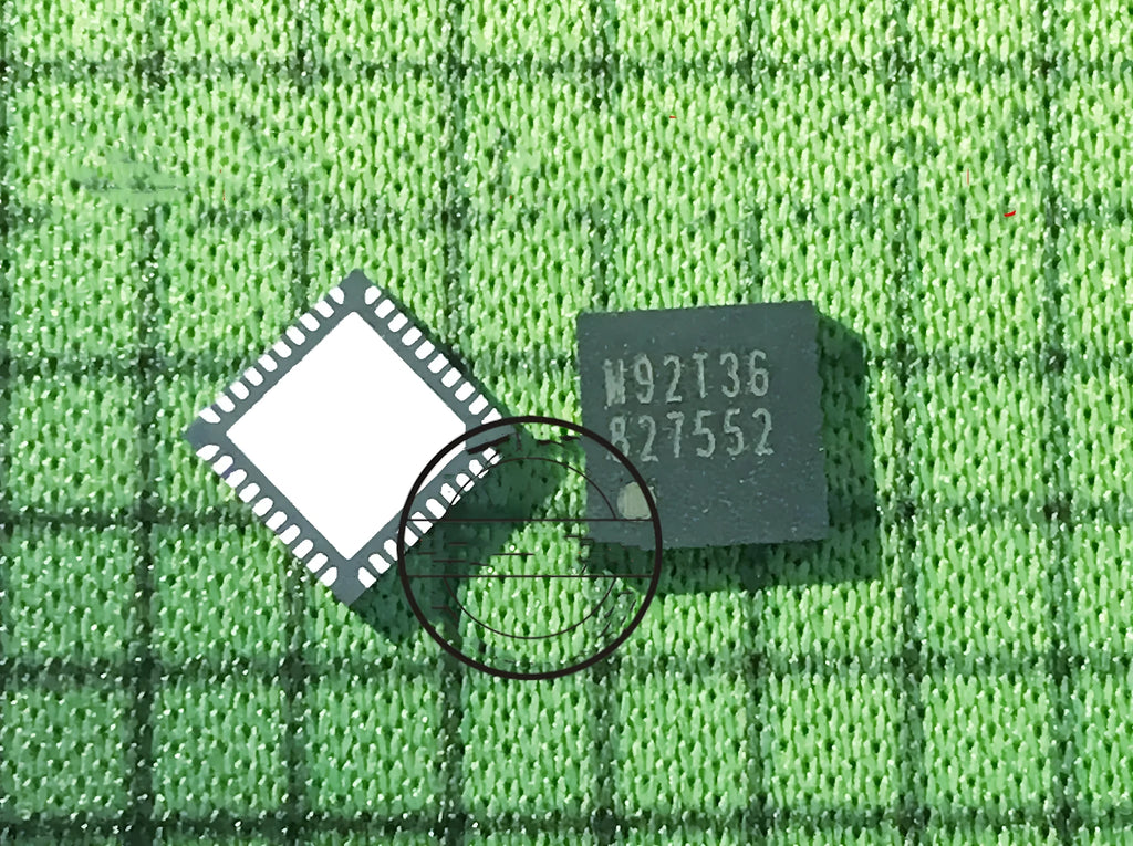 Black USB to serial port converter cable with host charge management IC for personal computer connection
