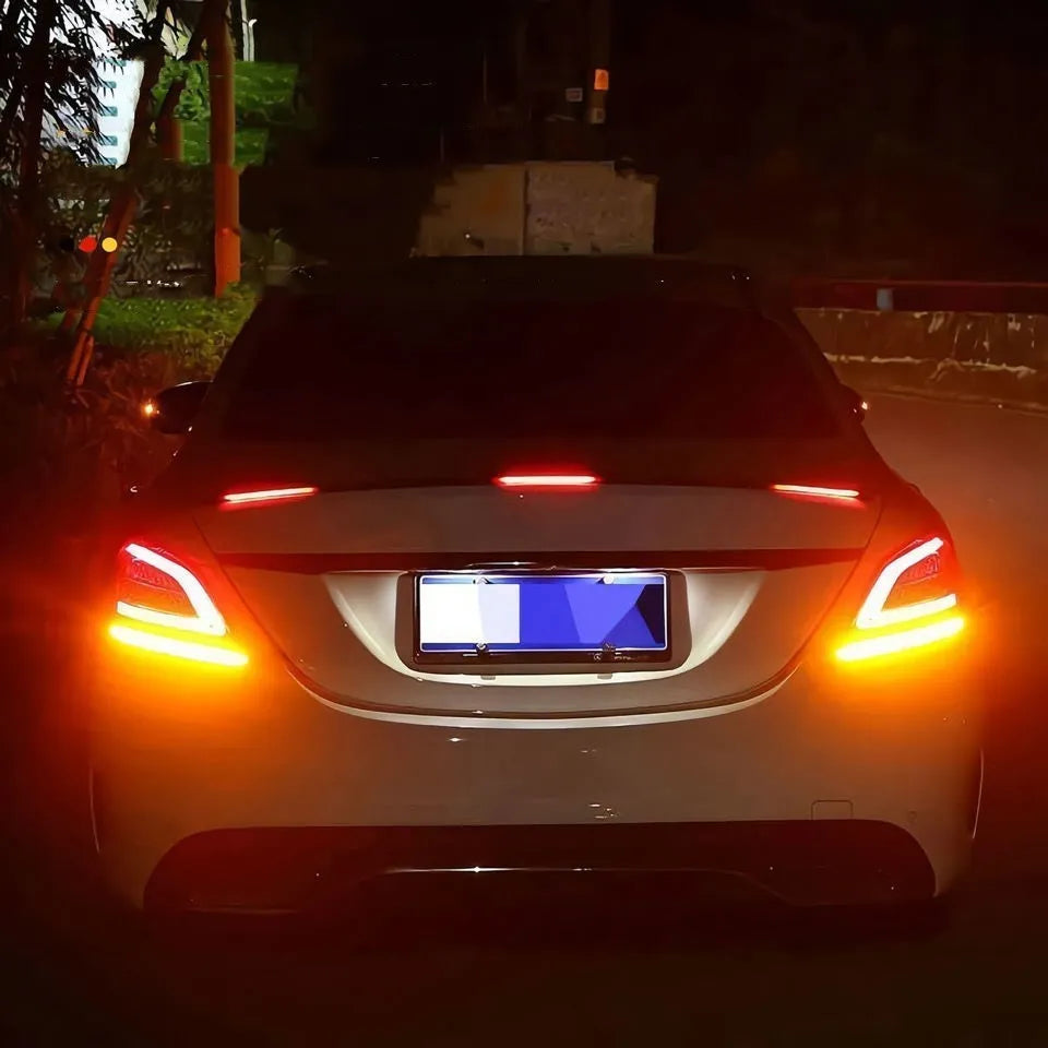 Flexible automobile LED streamer tail light in 1.2m and 1.3m lengths with multiple lighting mode options
