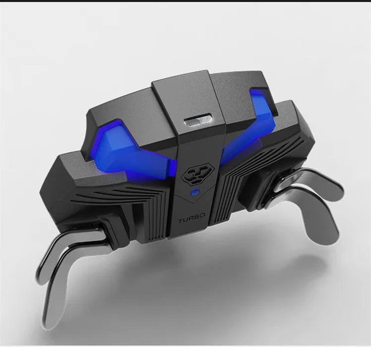 Black PS4 back button attachment with two rear paddles and a long 3m cable connected to a PS4 controller.