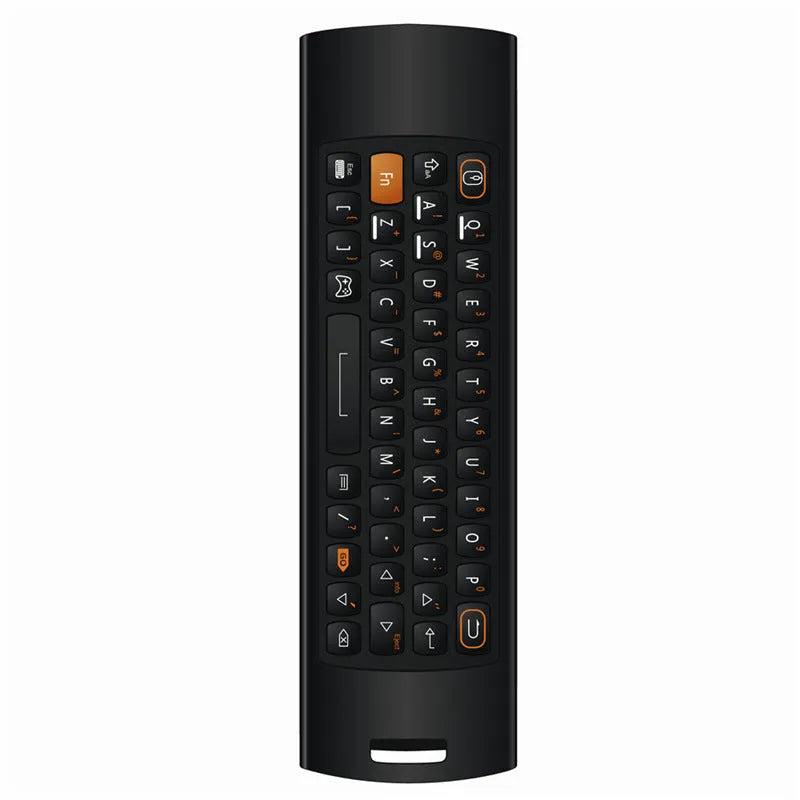 F10 Deluxe black wireless air mouse remote control with USB receiver