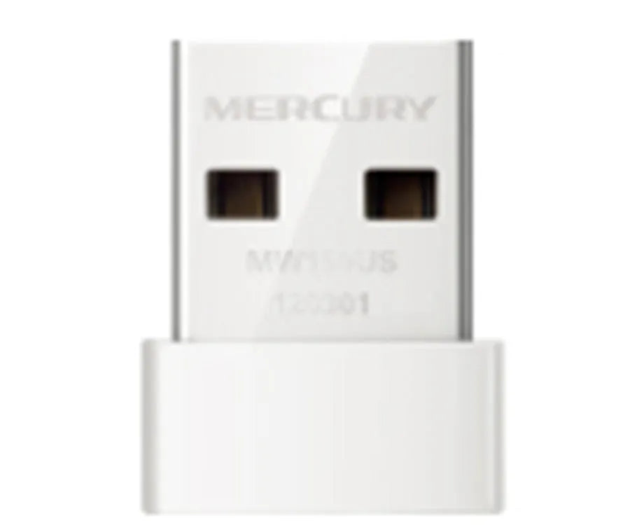 Mercury 150M wireless USB network card in white mini design with USB connector