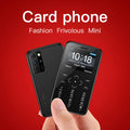 SOYES 1.8-inch mini mobile phone in black, blue, pink, or white colour with compact dimensions