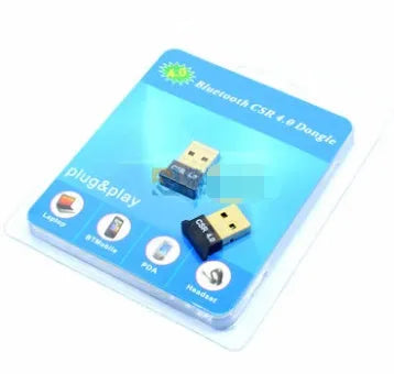 CSR4.0 Bluetooth USB adapter dongle 30 metre range plug and play small size