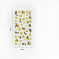 DIY fruit bronzing stickers with grape, orange, passion fruit, peach, pineapple and strawberry designs