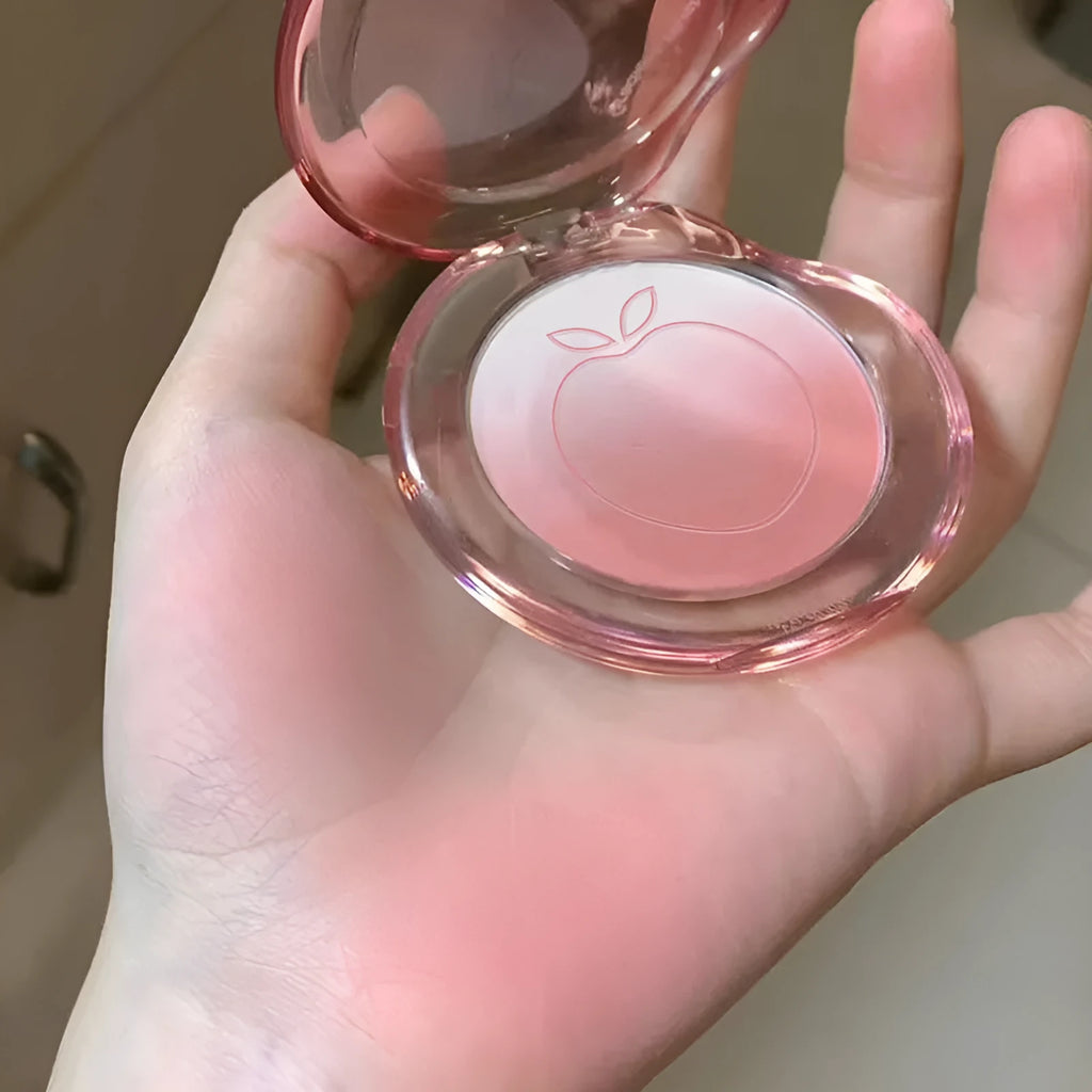 Bubble gradient blush rouge in six natural pseudo plain colour shades for dry skin types
