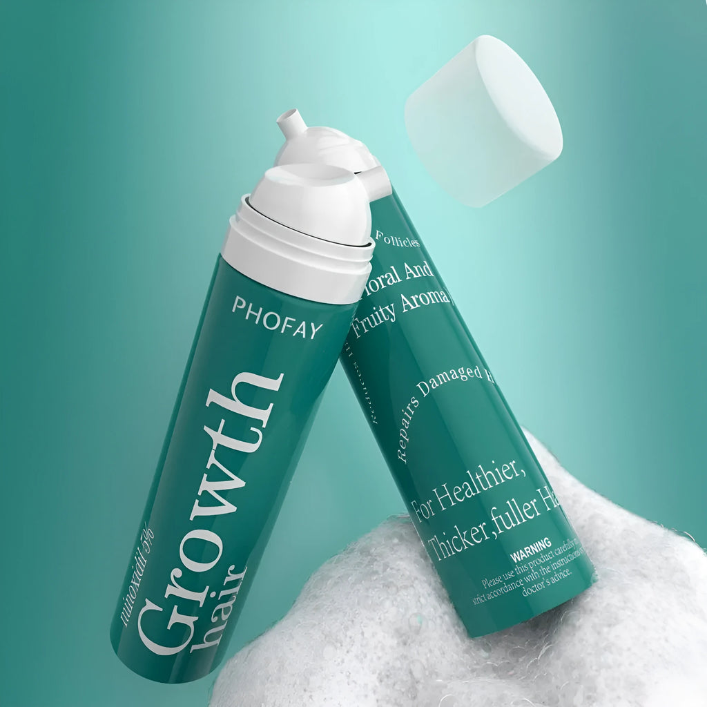 CH004 60ml bottle of 5% minoxidil anti-hair loss treatment mousse foam