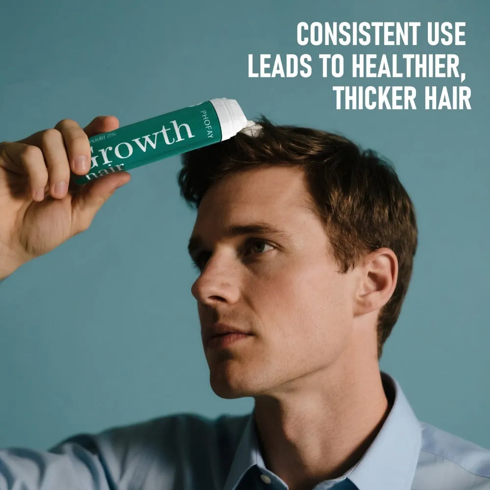 CH004 60ml bottle of 5% minoxidil anti-hair loss treatment mousse foam