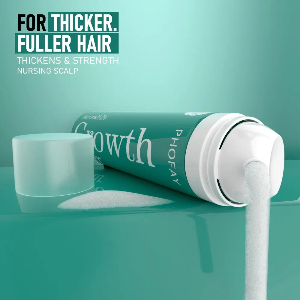 CH004 60ml bottle of 5% minoxidil anti-hair loss treatment mousse foam