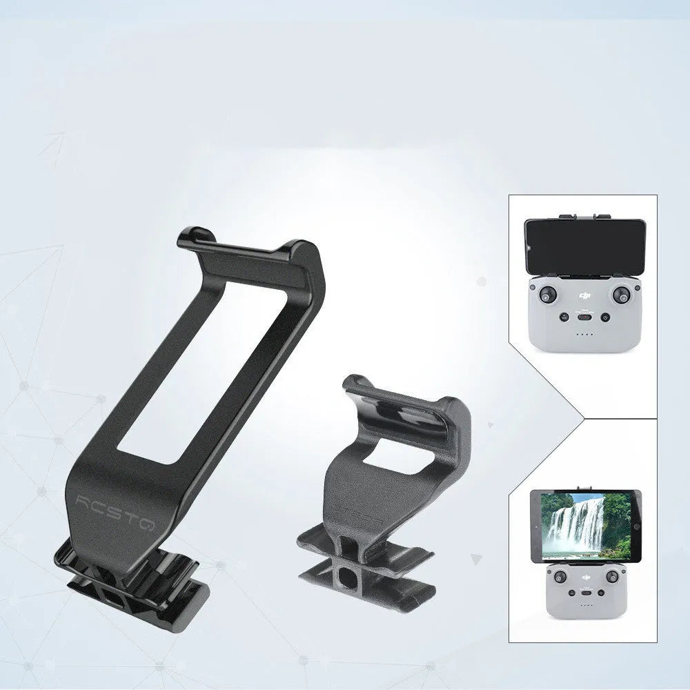 ABS plastic drone remote control phone tablet holder for Mavic Air 2 in compact 8x6x4cm size