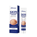 Skin Soothing Cream 20g tube with mint leaves, tea tree oil, white willow bark, and chamomile active ingredients