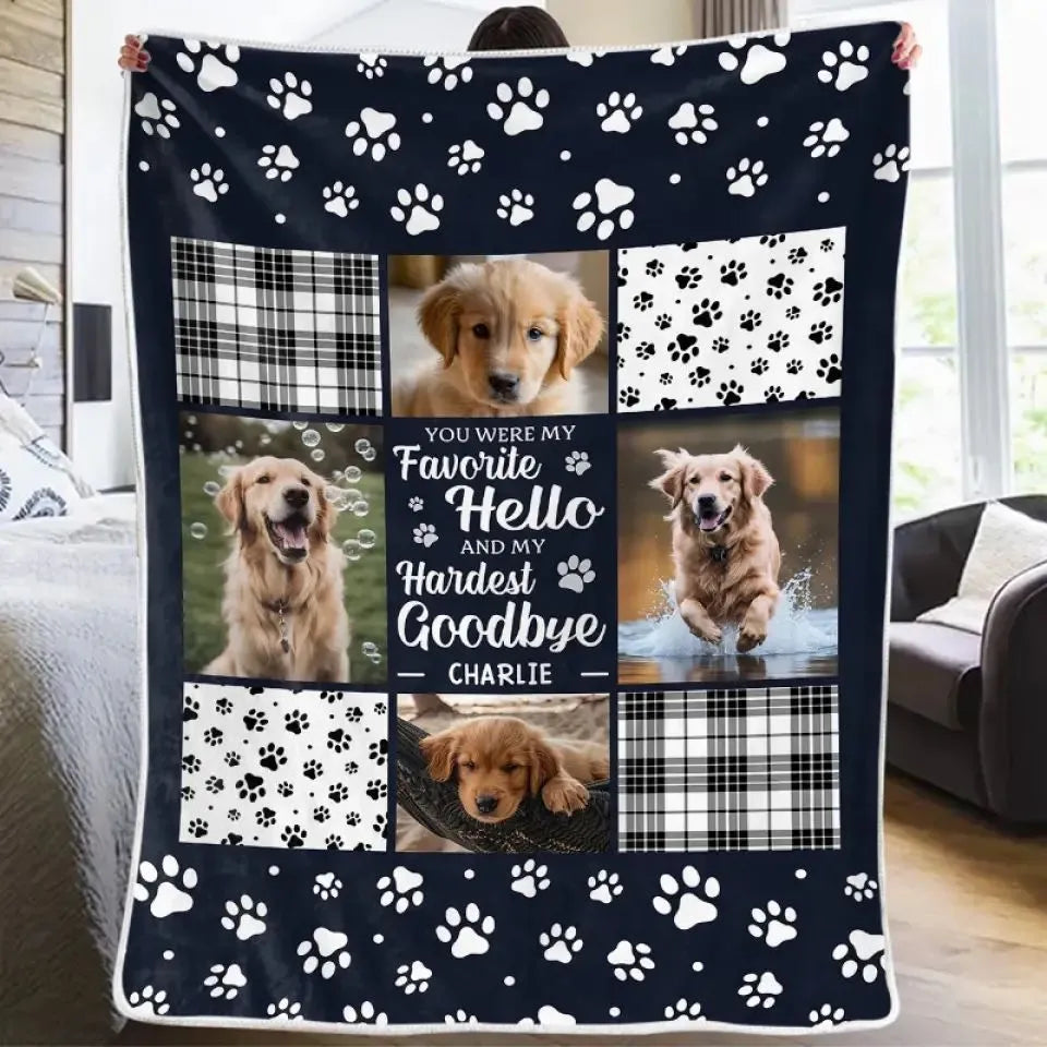 White super soft flannel pet dog blanket shown in three size options for small to large dogs
