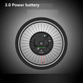 Yunzhilun alloy hub motor and charger for 26-inch electric bicycle conversion kit.