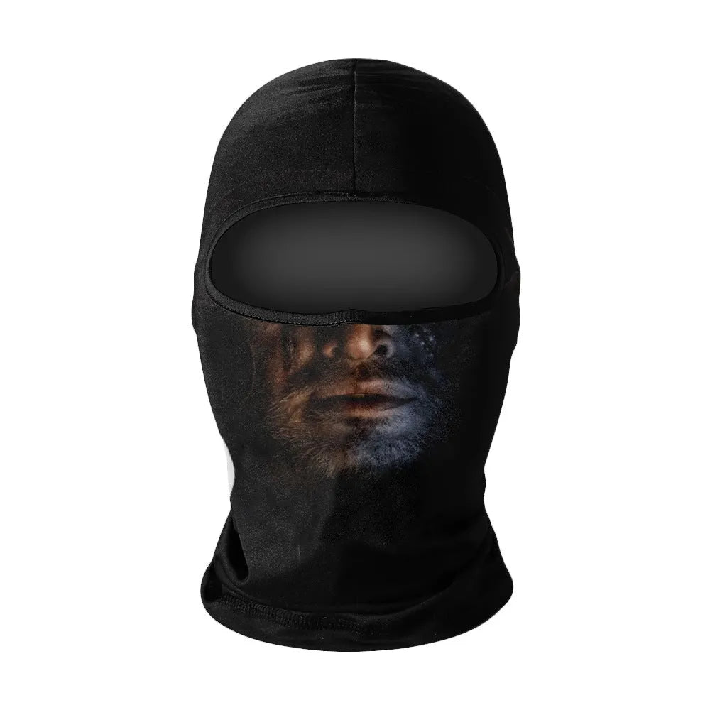 Summer breathable full face outdoor sun protection quick-drying ice silk headgear for men in NK01 colour