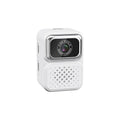 Mini sports camera HD video thumb camera in black plastic body with lens and mode button