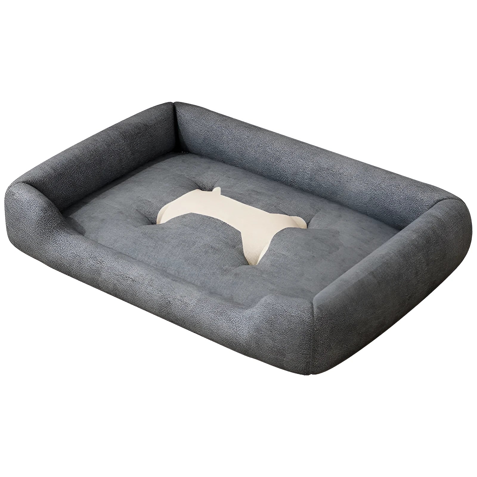Rectangular pet bed or sofa mat for dogs and cats, shown in multiple sizes and colour options.